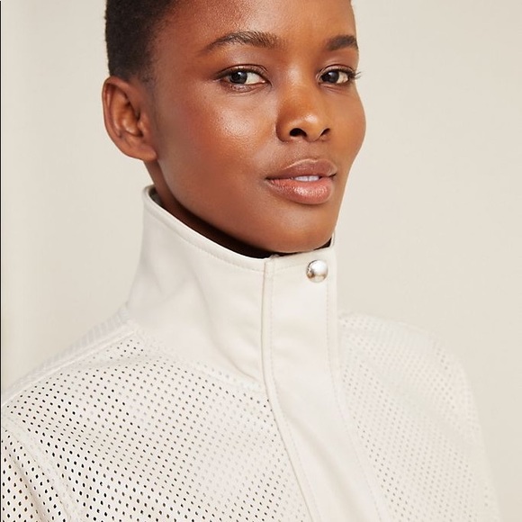 Anthropologie Imelda Faux Leather Jacket - Picture 5 of 8